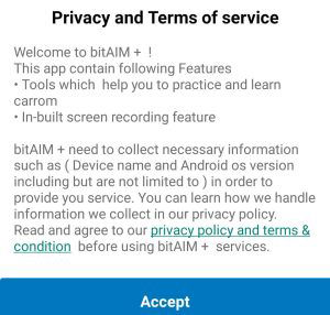 Accept T&C